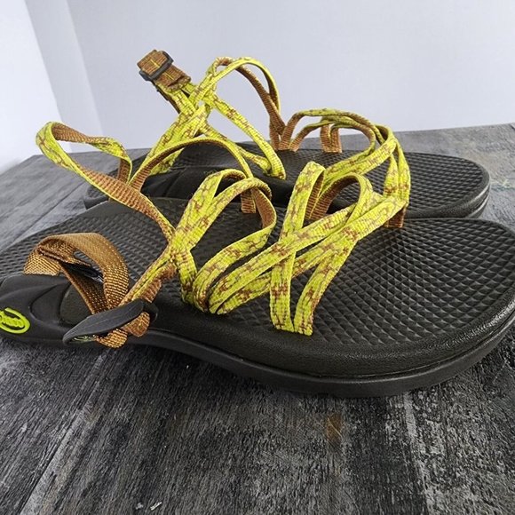 Chaco Sandals Women's Size 5 Green Strappy Adjustable - Picture 4 of 8